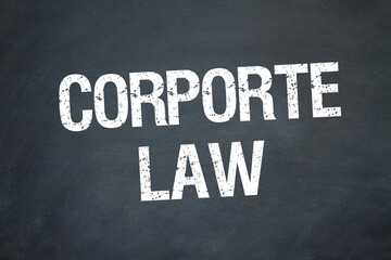 Obraz premium Corporate Law