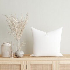 White Pillow | Blank Pillow | Pillow Mockup | Pillow | Interior Pillow | Pillows Mockup | Pillow Mock-up