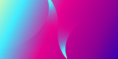 Vector abstract wave line colorful wave landing page flat background vector design