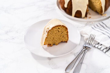 Eggnog Bundt Cake