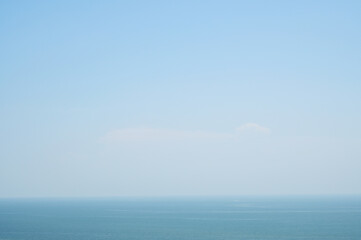 sea and sky background, beautiful landscape