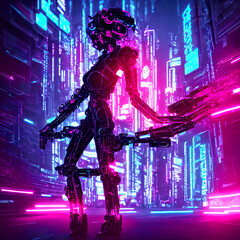 cyberrobot girl