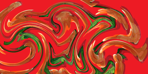 Vector modern and trendy abstract colorful marble paint background