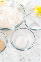 Homemade naan dippers