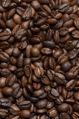 background of coffee beans