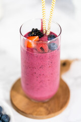 Mixed berry smoothie