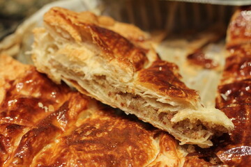 Galette des rois, frangipane