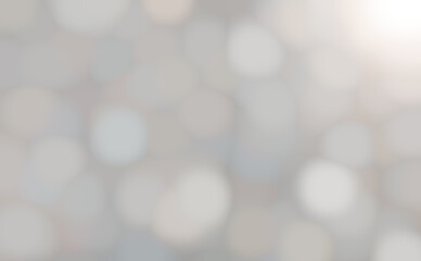 Abstract gray bokeh blur background