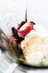 Mixed berry smoothie