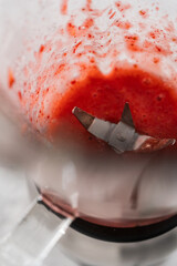 Chocolate strawberry cupcakes