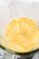 Mango boba smoothie