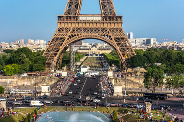 Paris, the famous capital of France captured during the day