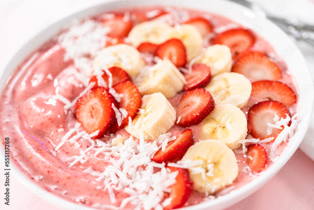 Wall mural Smoothie bowl