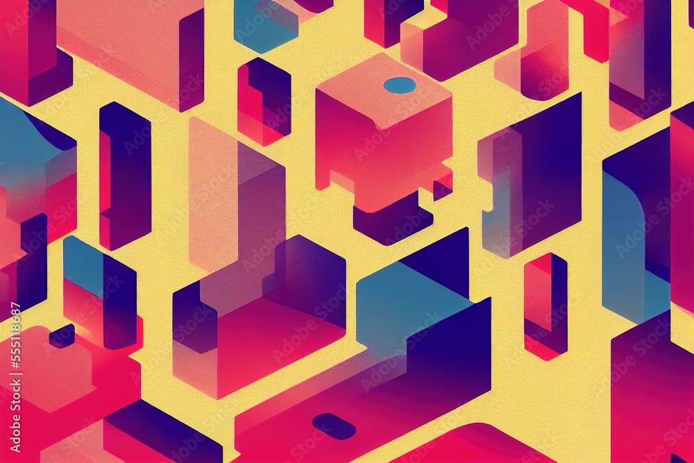 Poster abstract background consisting of different textures. color gradient