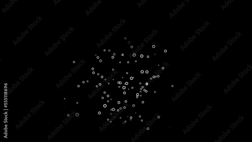 Poster abstract background with beautiful white cicles.