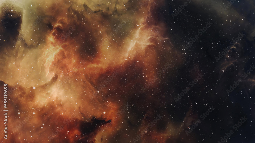 Wall mural nebula, cosmic space and stars, cosmic abstract background.