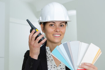 close up view of interior designer