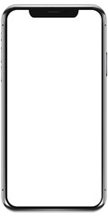Smartphone mock up template isolated png