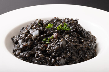 イカ墨リゾット