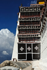 landmark of the famous Potala Palace in Lhasa, Tibe