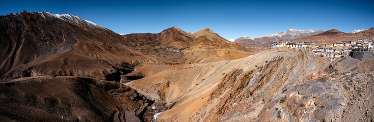 Khibber village, Kaza, Himalayas, Himachal Pradesh, Spiti