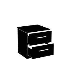 Minimalist furniture art logo