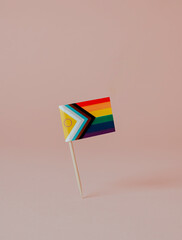 an intersex-inclusive progress pride flag