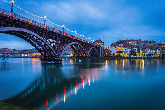 The city of Maribor, Slovenia