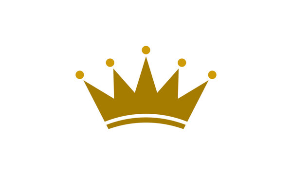 Crown logo icon illustration