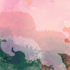 watercolor background illustration
Consists of a range of harmonious tones