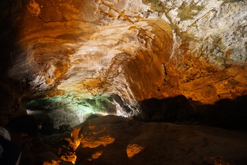 Cueva de los Verdes, Lanzarote, Green Cave, November 2022