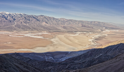 Panorama of Death Valley National Park from Dante's View