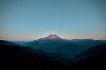 Fototapeta premium Important mountain in Iran. Damavand