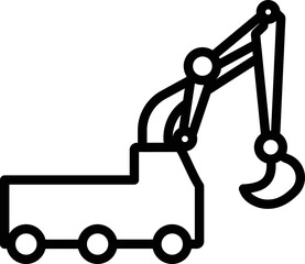 Crane Vector Icon
