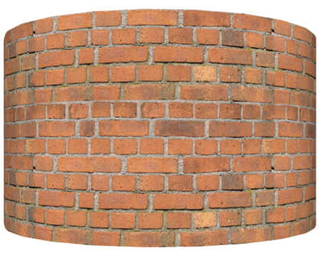 round brick pillar transparent PNG