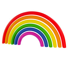 LGBT community symbol 3D illustration