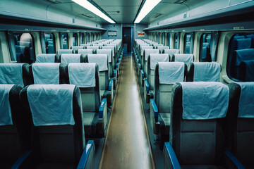 interior of a train