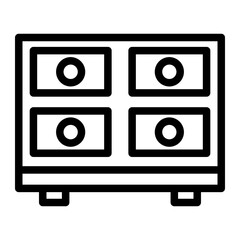 furniture and household icon