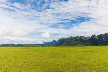 Obraz premium The natural is still pure and beautiful in Laos.