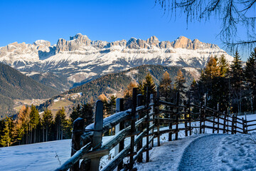 Dolomiti, montagne Catinaccio e Latemar,  Trentino Alto Adige