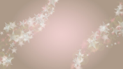 Abstract Vector Pink Background with Silver and White Light Spots. Magic Shiny Pastel Print. Baby Print. Romantic Bokeh Blurred Page Design for St' Valentines Day.  Gentle Stardust Pattern.