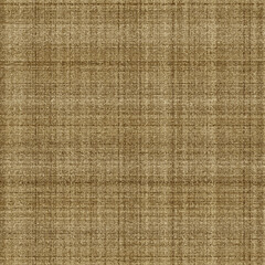 Burlap woven cloth seamless cottagecore country pattern. Old tissue marl surface for wallpaper. Coarse flax fiber print background. 