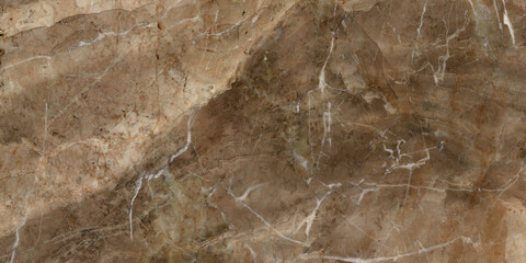 Brown marble stone texture. Glossy ceramic tile surface