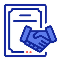 document agreement icon