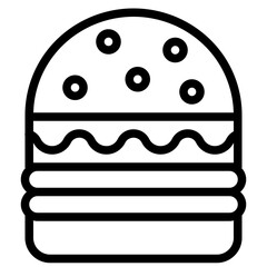 BURGER line icon