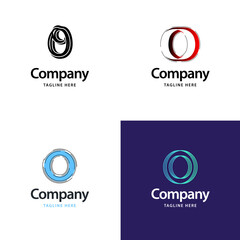 Letter O Big Logo Pack Design Creative Modern logos design for your business