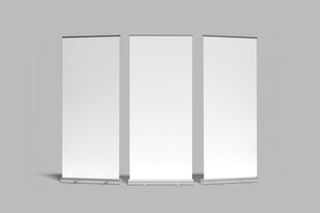 Rollup Banner Blank Mockup