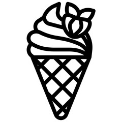 ICE CREAM5 line icon