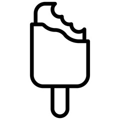 ICE CREAM25 line icon