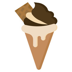 ICE CREAM1 flat icon